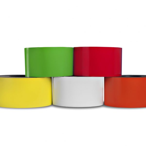 3" Dry Erase Magnet 30 mil Shelf Labels