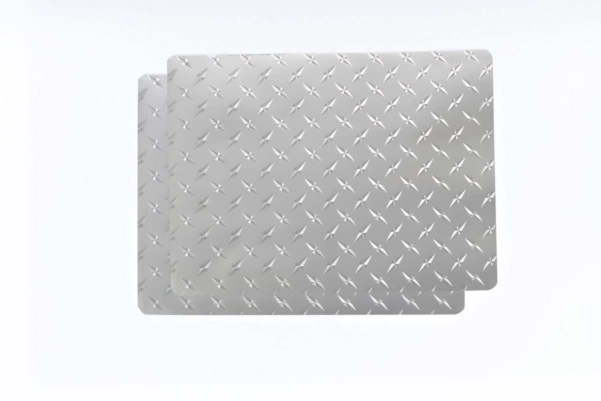 9" X 12" Tread Plate Dry Erase Magnet