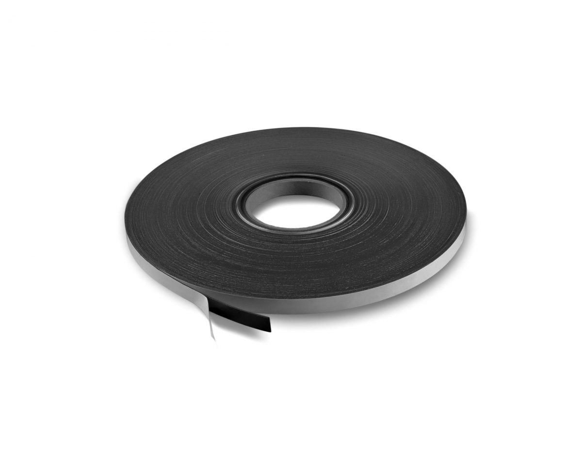 .5" Adhesive Magnetic Tape 30 mil Strip Roll