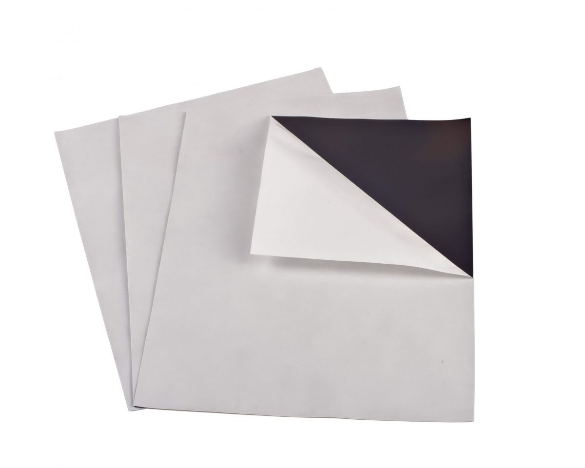 60 mil 8" x 10" Indoor Adhesive Magnet Sheets